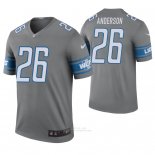 Camiseta NFL Legend Hombre Detroit Lions C.j. Anderson Color Rush Gris