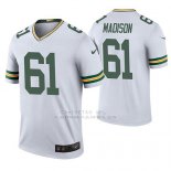 Camiseta NFL Legend Hombre Green Bay Packers Cole Madison Blanco Color Rush