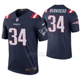Camiseta NFL Legend Hombre New England Patriots Rex Burkhead Azul Color Rush