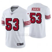 Camiseta NFL Legend Hombre San Francisco 49ers Mark Nzeocha Blanco Color Rush