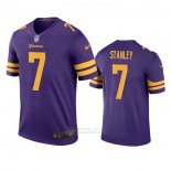 Camiseta NFL Legend Minnesota Vikings Nate Stanley Violeta Color Rush