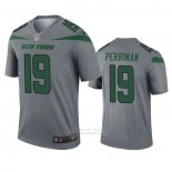 Camiseta NFL Legend New York Jets Breshad Perriman Inverted Gris