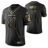 Camiseta NFL Limited Baltimore Ravens Hayden Hurst Golden Edition Negro