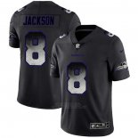 Camiseta NFL Limited Baltimore Ravens Jackson Smoke Fashion Negro