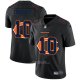 Camiseta NFL Limited Chicago Bears Trubisky Logo Dual Overlap Negro