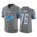 Camiseta NFL Limited Detroit Lions Lang Big Logo Gris