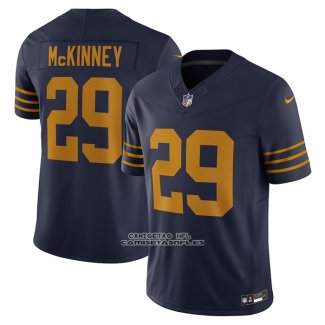 Camiseta NFL Limited Green Bay Packers Xavier McKinney Vapor F.U.S.E. 1923 Classic Azul