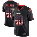Camiseta NFL Limited Hombre Arizona Cardinals Pat Tillman Negro 2018 USA Flag Fashion Color Rush