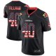 Camiseta NFL Limited Hombre Arizona Cardinals Pat Tillman Negro 2018 USA Flag Fashion Color Rush