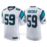 Camiseta NFL Limited Hombre Carolina Panthers 59 Luke Kuechly Blanco