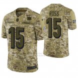 Camiseta NFL Limited Hombre Cincinnati Bengals John Ross Camuflaje 2018 Salute To Service