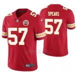 Camiseta NFL Limited Hombre Kansas City Chiefs Breeland Speaks Rojo Vapor Untouchable