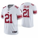 Camiseta NFL Limited Hombre New York Giants Landon Collins Blanco Vapor Untouchable