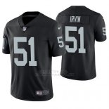 Camiseta NFL Limited Hombre Oakland Raiders Bruce Irvin Negro Vapor Untouchable