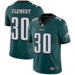 Camiseta NFL Limited Hombre Philadelphia Eagles 30 Corey Clement Verde Home Vapor Untouchable