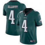 Camiseta NFL Limited Hombre Philadelphia Eagles 4 Jake Elliott Verde Stitched Vapor Untouchable