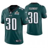 Camiseta NFL Limited Hombre Philadelphia Eagles Corey Clement Verde Super Bowl Lii Champions