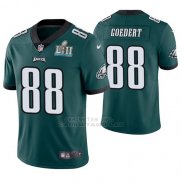 Camiseta NFL Limited Hombre Philadelphia Eagles Dallas Goedert Verde Super Bowl Lii Champions