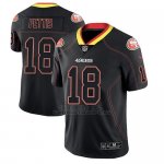 Camiseta NFL Limited Hombre San Francisco 49ers Dante Pettis Negro Color Rush 2018 Lights Out