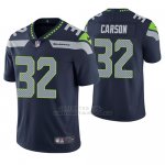 Camiseta NFL Limited Hombre Seattle Seahawks Chris Carson Azul Vapor Untouchable