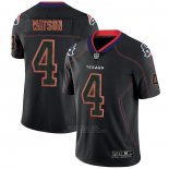 Camiseta NFL Limited Houston Texans Watson Lights Out Negro