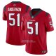 Camiseta NFL Limited Houston Texans Will Anderson Jr. Vapor F.U.S.E. Rojo