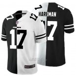 Camiseta NFL Limited Kansas City Chiefs Hardman Black White Split