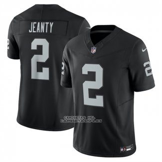 Camiseta NFL Limited Las Vegas Raiders Ashton Jeanty Negro