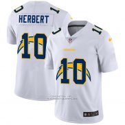 Camiseta NFL Limited Los Angeles Chargers Herbert Logo Dual Overlap Blanco