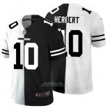Camiseta NFL Limited Los Angeles Chargers Herbert White Black Split