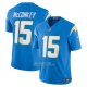 Camiseta NFL Limited Los Angeles Chargers Ladd McConkey Vapor F.U.S.E. Azul
