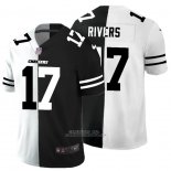 Camiseta NFL Limited Los Angeles Chargers Rivers White Black Split