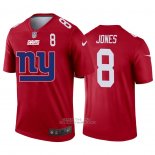 Camiseta NFL Limited New York Giants Jones Big Logo Number Rojo