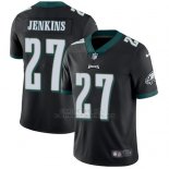 Camiseta NFL Limited Nino Philadelphia Eagles 27 Malcolm Jenkins Negro Alternate Stitched Vapor Untouchable