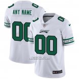 Camiseta NFL Limited Philadelphia Eagles Personalizada Team Logo Fashion Blanco