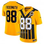Camiseta NFL Limited Pittsburgh Steelers Pat Freiermuth Alterno Vapor F.U.S.E. Oro