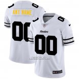 Camiseta NFL Limited Pittsburgh Steelers Personalizada Team Logo Fashion Blanco
