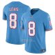 Camiseta NFL Limited Tennessee Titans Will Levi Alterno Oilers Throwback Vapor F.U.S.E. Azul