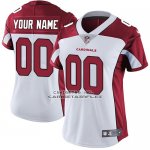 Camiseta NFL Mujer Arizona Cardinals Personalizada Blanco