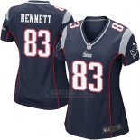 Camiseta New England Patriots Bennett Negro Nike Game NFL Mujer