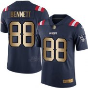 Camiseta New England Patriots Bennett Profundo Azul Nike Gold Legend NFL Hombre