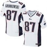 Camiseta New England Patriots Gronkowski Blanco Nike Elite NFL Hombre