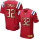 Camiseta New England Patriots Mccourty Rojo Nike Gold Elite NFL Hombre