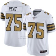 Camiseta New Orleans Saints Peat Blanco Nike Legend NFL Hombre