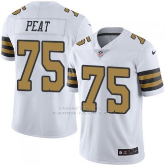 Camiseta New Orleans Saints Peat Blanco Nike Legend NFL Hombre