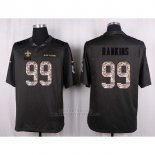 Camiseta New Orleans Saints Rankins Apagado Gris Nike Anthracite Salute To Service NFL Hombre Camiseta New Orleans Saints Rankins Apagado Gris Nike Anthracite Salute To Service NFL Hombre