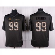 Camiseta New Orleans Saints Rankins Apagado Gris Nike Anthracite Salute To Service NFL Hombre
