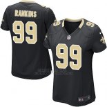 Camiseta New Orleans Saints Rankins Negro Nike Game NFL Mujer