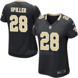 Camiseta New Orleans Saints Spiller Negro Nike Game NFL Mujer