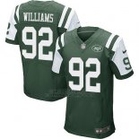 Camiseta New York Jets Williams Verde Nike Elite NFL Hombre